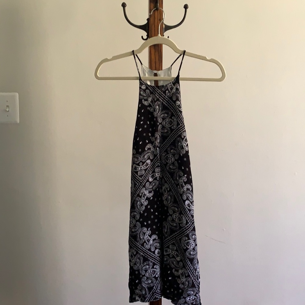 AQUA a line dress